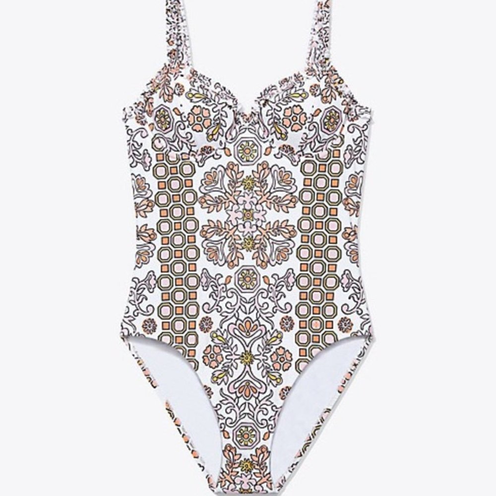Tory Burch NWT Hicks Garden Swim